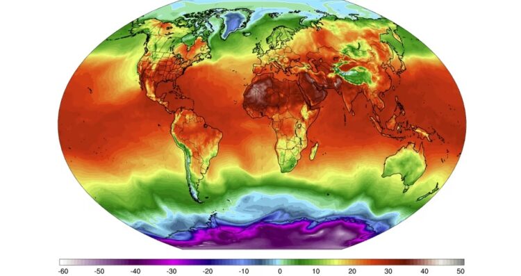 El promedio de temperaturas de todo el planeta alcanzó el lunes los 17,01 ºC marcando un récord.