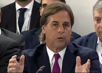 Lacalle Pou habla en la cumbre del Mercosur en Puerto Iguazú