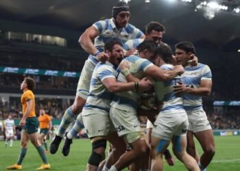 Los Pumas en el último partido