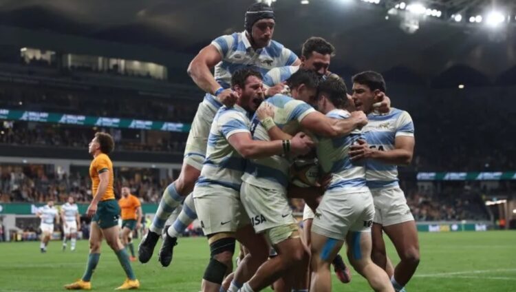 Los Pumas en el último partido