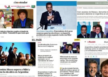 Medios del mundo reflejan los resultados de las elecciones