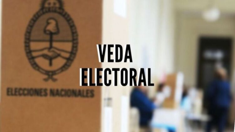 Comenzó la veda electoral