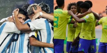 Argentina Sub 17 enfrenta a Brasil