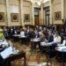 Plenaria de las comisiones de Poblacin y Desarrollo Humano y de Presupuesto y Hacienda, el 1 de noviembre de 2023, en el saln Illia del Senado de la Nacin, en Buenos Aires; Argentina. (Fotos: Celeste Salguero/Comunicacin Senado).-