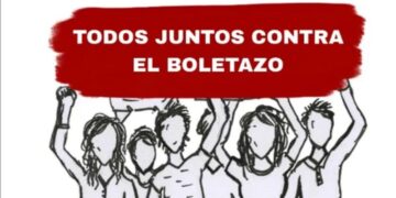 Todos juntos contra el boletazo - Transporte público