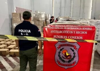 Paraguay | Decomisan 1,600 kilos de cocaína en cargas de almidón y harina