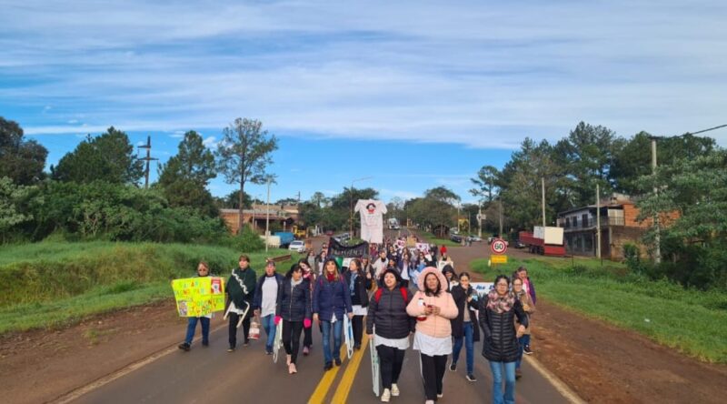 Movilizaciones en Misiones contra la Reforma Laboral este miércoles marcha y corte de ruta del FTEL exigiendo sueldos dignos para los docentes misioneros 2 - 2