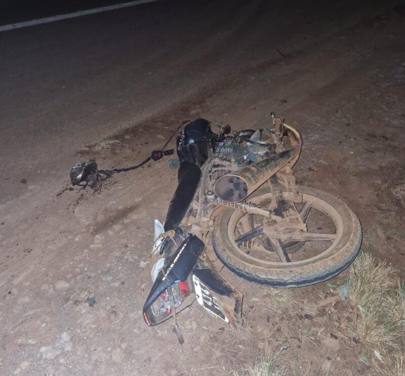 Falleció un motociclista que impactó con un colectivo en San Vicente siniestro fatal en san vicente motociclista muere al impactar de frente con un micro 2 - 6