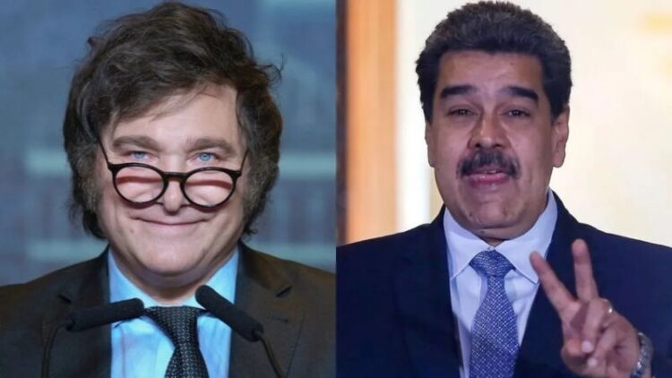 Milei y Maduro