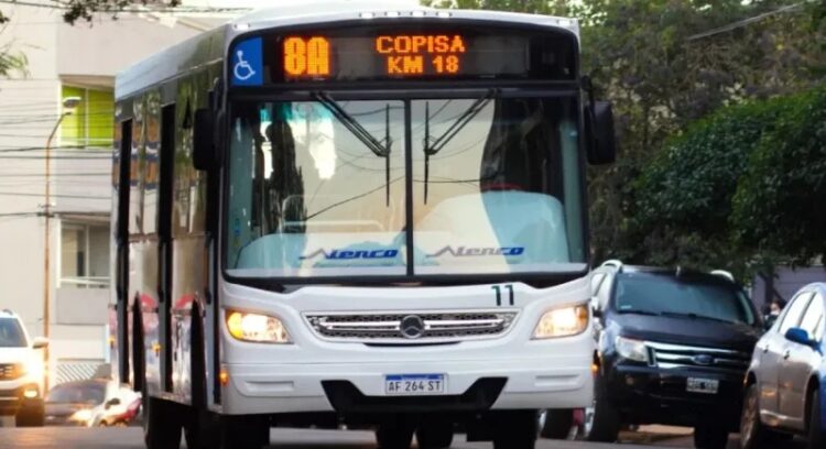 transporte urbano en Oberá