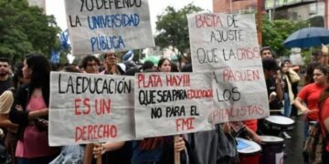 marcha universitaria