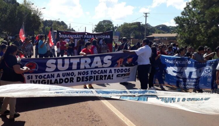 trabajadores de la seguirdad de misiones