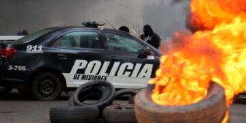 protesta policial