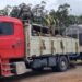 camion con metales en Corrientes