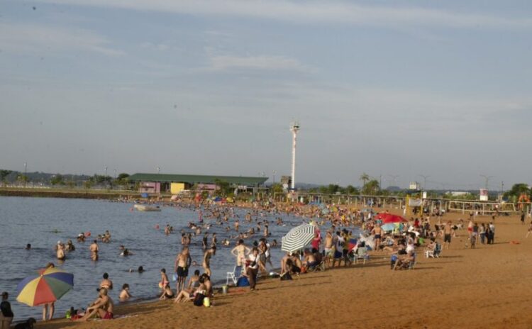 El balneario El Brete es uno de los más elegidos por los posadeños