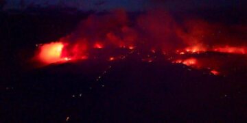 Incendio en el bolsón