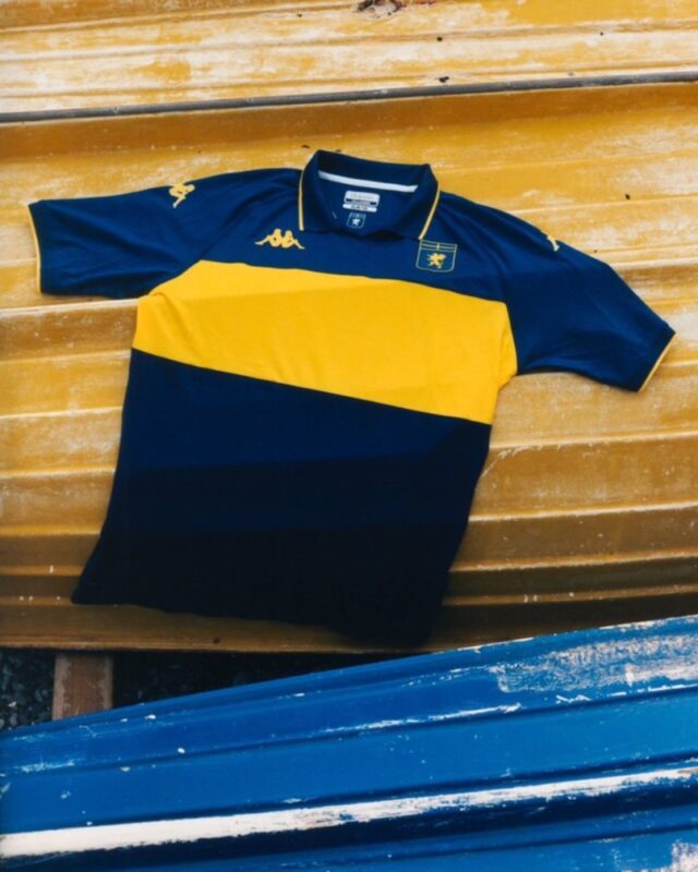 Genoa de Italia homenajeó a Boca con el lanzamiento de una camiseta azul y oro 8 Genoa 3 - 7