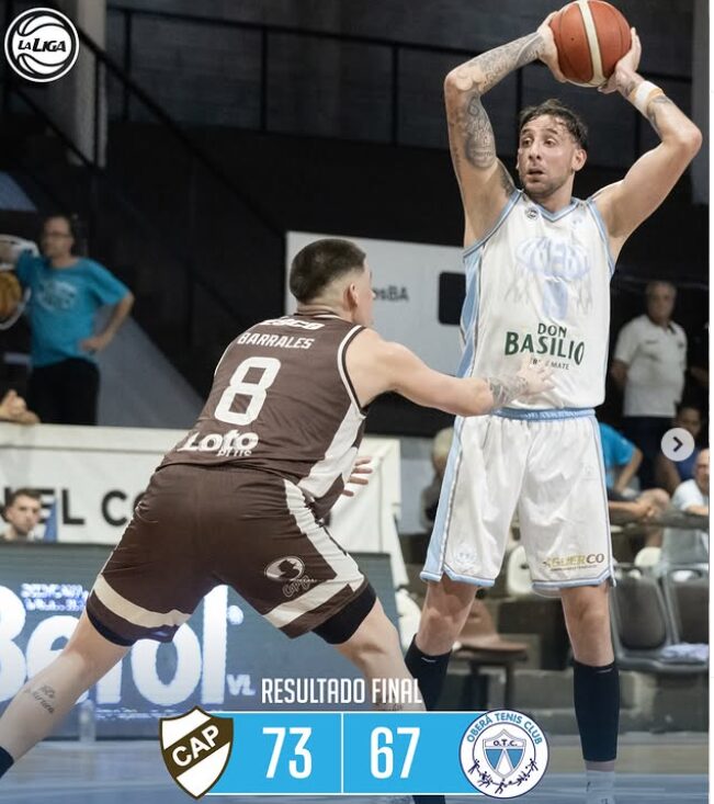 Liga Nacional de Básquet: En una noche muy calurosa, Platense le ganó a OTC 4 OTC2 - 3