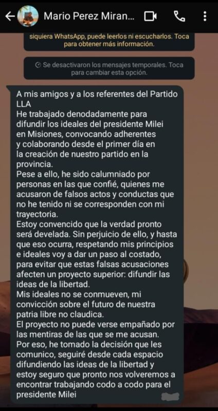 PAMI | Nuevo escándalo involucrando a funcionarios por “pedidos de aportes” para financiar actividades partidarias 4 Screenshot 20250304 095930 Gallery - 3