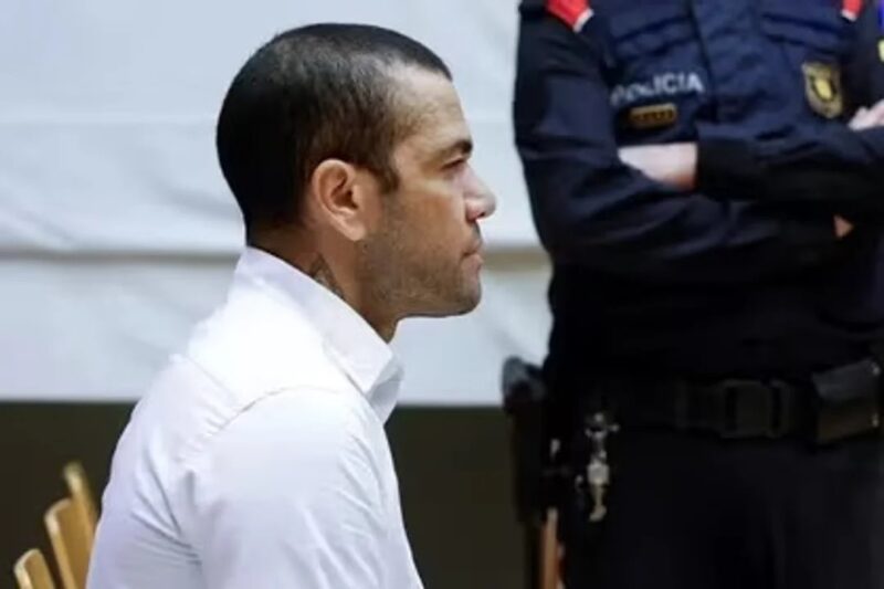 España: Absolvieron a Dani Alves del delito de agresión sexual hacia una joven Dani Alves