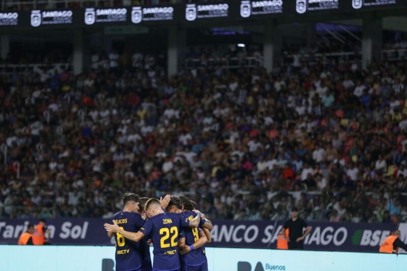 Boca goleó a Central Córdoba y es escolta del Grupo A 6 boca juniors3 - 5