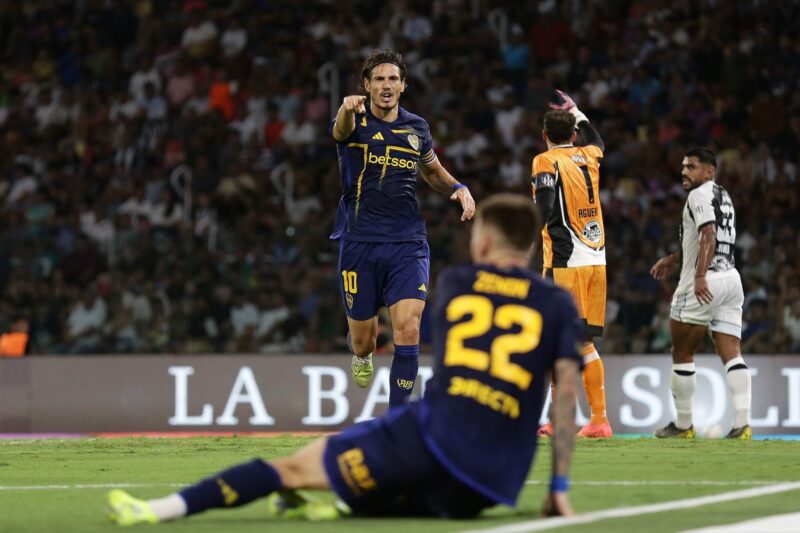 Boca goleó a Central Córdoba y es escolta del Grupo A 8 boca juniors4 - 7