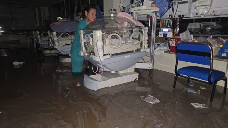 El temporal en Bahía Blanca se cobró al menos seis víctimas fatales 5 hospital pena - 4