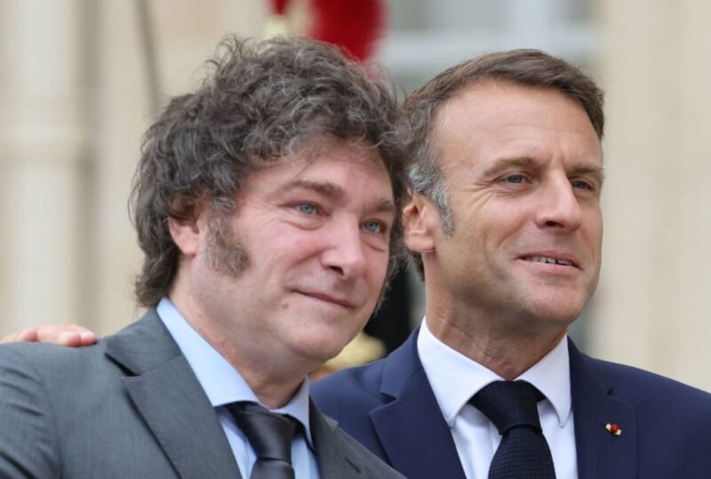 milei y macron - 1
