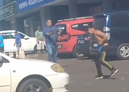 Video viral de tiros en el circuito comercial: ¿qué pasó en Encarnación? tiros megashop - 8