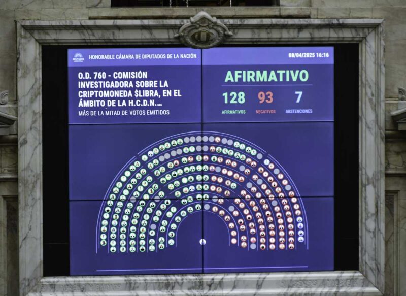 $LIBRA: Diputados aprobó la creación de una comisión investigadora 1200 1744140907250408124 - 2