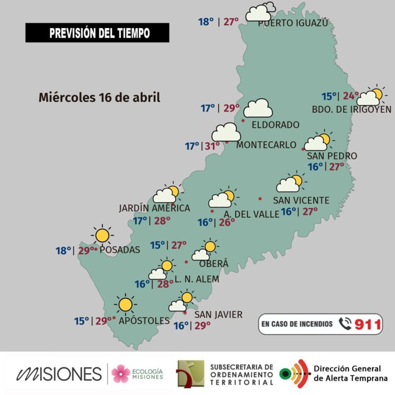 Clima en Misiones: días cálidos hasta el viernes por la llegada de un frente frío 3 490698970 981671387471130 5421157910905451002 n - 2