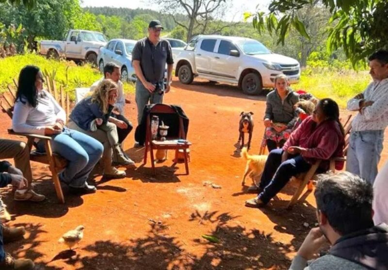 Familias de Colonia Isolina protestan en Posadas para detener el desalojo de sus lotes 7 Colonia Isolina - 6