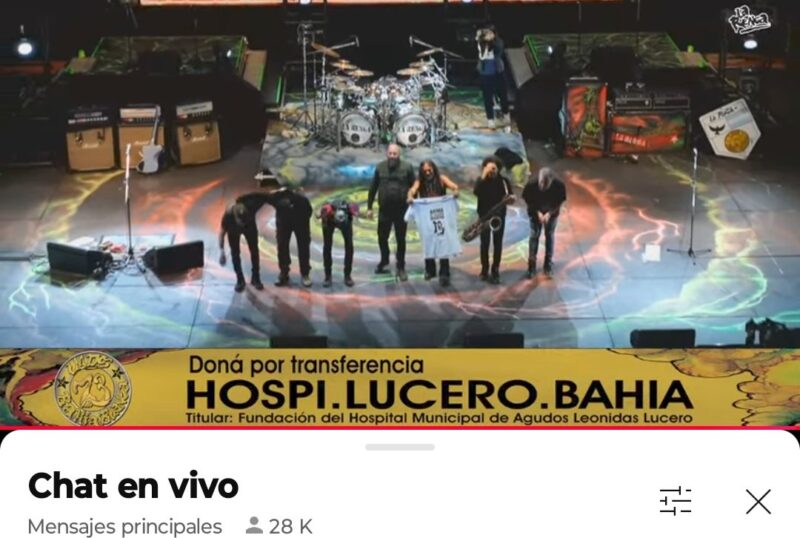 La Renga desafía a Milei en un show épico: ‘’Acá está el pueblo argentino… carajo’’ GoYrHNKXcAAgDK6 - 2