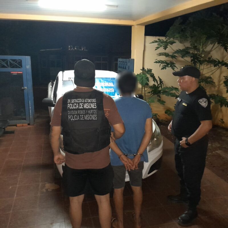 Wanda: Detienen a un comerciante con un vehículo presuntamente adulterado 2 IMG 20250402 WA0038 - 1