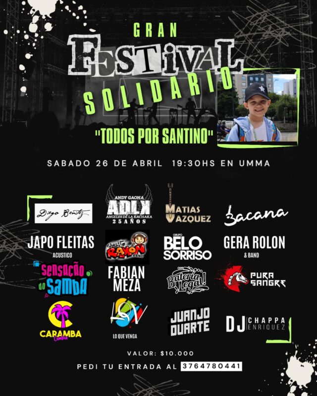 Festival solidario en UMMA: ''Todos por Santino'' 4 Imagen de WhatsApp 2025 04 16 a las 16.12.03 a0dfae5c - 3