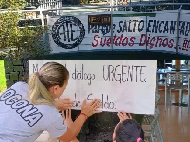 Protesta de trabajadores de ATE en Parques Provinciales 4 Misiones 2 1 - 3