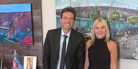 “Fue una donación para el club”: explicó la mujer que aparece en el video con Marcelo Moretti Moretti - 6