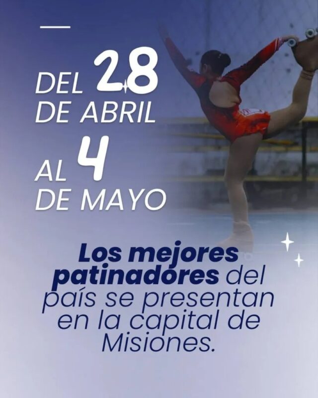 Con más de 700 competidores, comienza el Torneo Nacional B de Patín en Posadas 2 Patin 2 - 1
