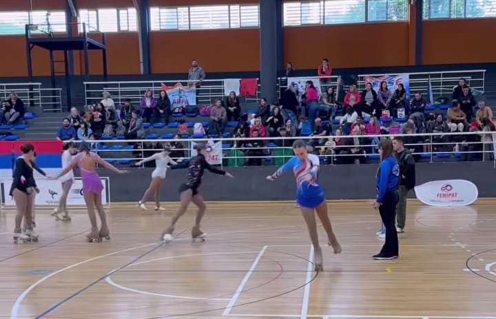 Cerca de mil competidores participan del Campeonato Nacional B de patín 7 Patin 3 - 6