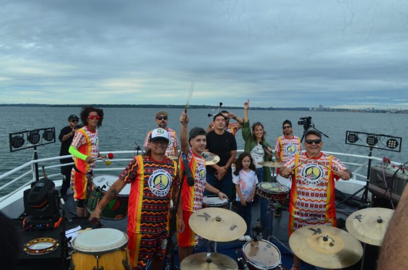 Navegaron por la costanera posadeña para juntar fondos por Santino 4 Santino 1 - 3