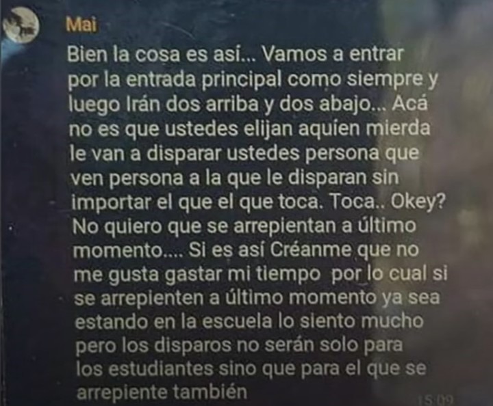 Conmoción en Maschwitz: alumnos planeaban un ataque a balazos en el colegio 4 WhatsApp Image 2025 04 04 at 09.20.57 - 3
