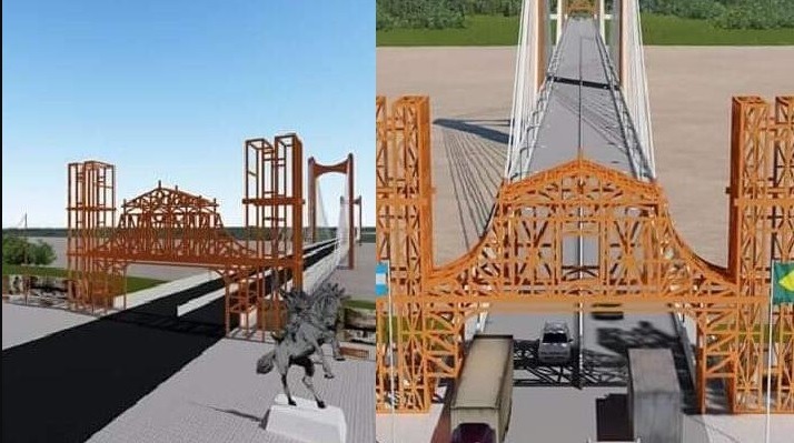 Misiones se consolidará como nodo estratégico del Mercosur con cuatro puentes 3 Proyecto puente El Soberbio Porto Soberbo