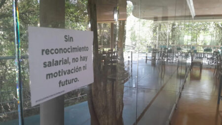Protesta de trabajadores de ATE en Parques Provinciales ate parques - 4