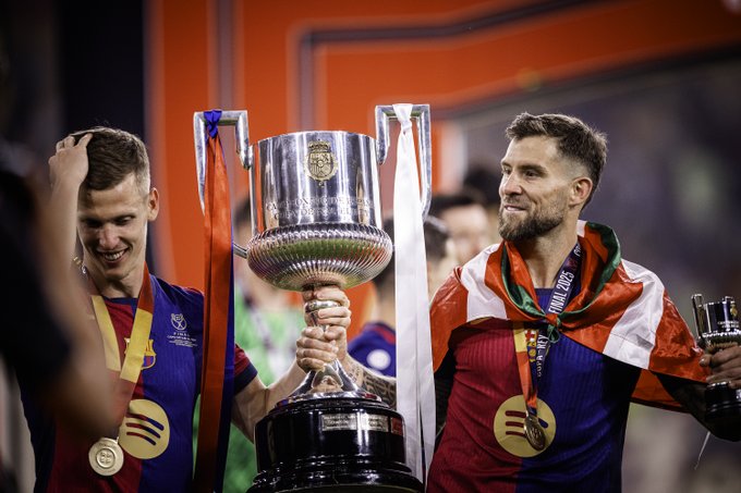 Barcelona se coronó campeón de la Copa del Rey 3 barcelona - 2