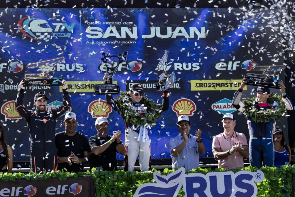 Carlitos Okulovich entró séptimo en la carrera del TN clase 3 en San Juan 4 clase 3 - 3