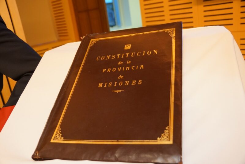 67 años de la Constitución de Misiones: cómo se sancionó en 1958 constitucion misiones si - 1