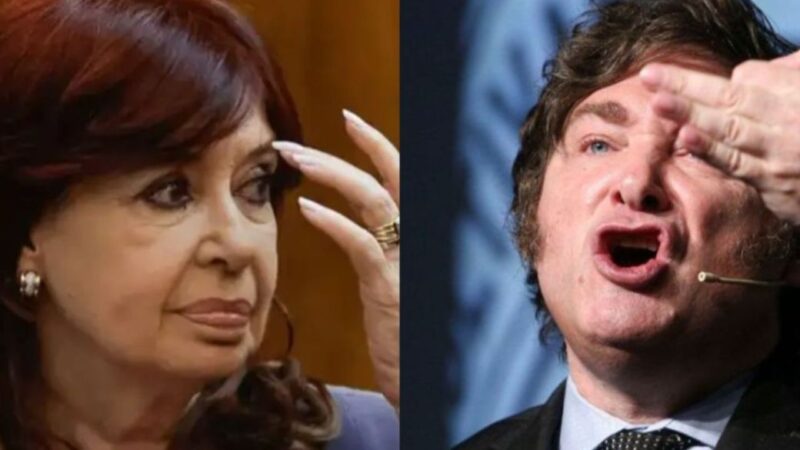 cristina kirchner y javier milei 1993582 - 5