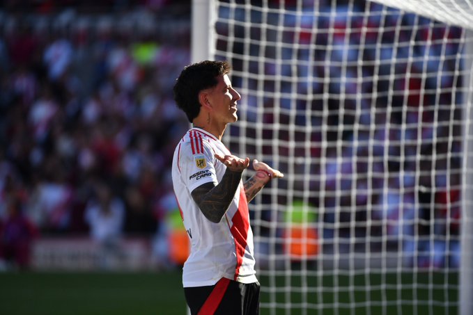 River se quedó con el superclásico ante Boca en el Monumental 9 driussi2 - 8