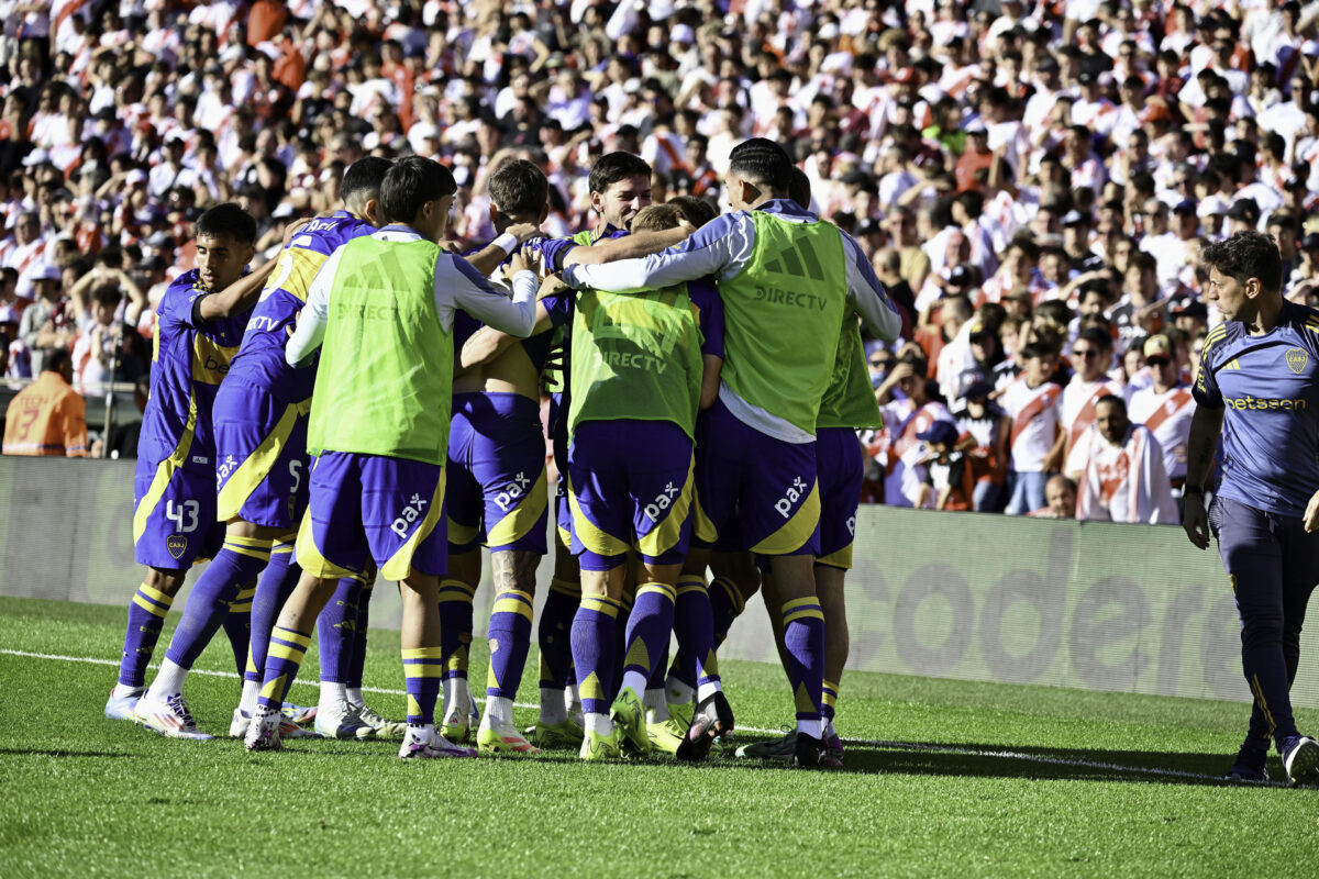 River se quedó con el superclásico ante Boca en el Monumental 7 empate boca - 6