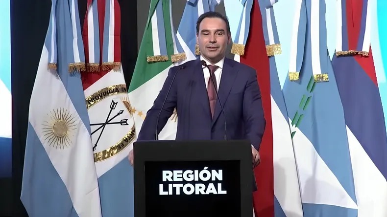 Región Litoral: gobernadores se reúnen el lunes por energía, hidrovía, trabajo y turismo 3 gustavo valdes - 2